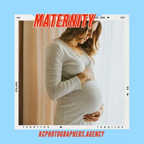 Expecting mother during a maternity photography session